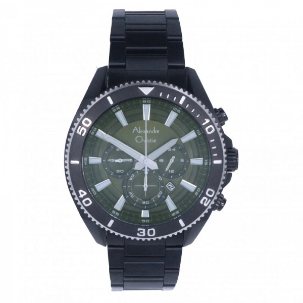 Alexandre Christie AC 6544 Black Green MCBIPGN